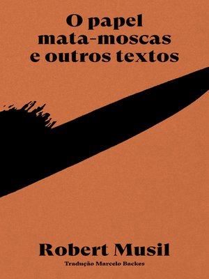 cover image of O papel mata-moscas e outros textos